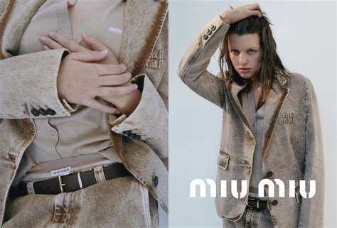 miu miu campaign 2023|miu michael.